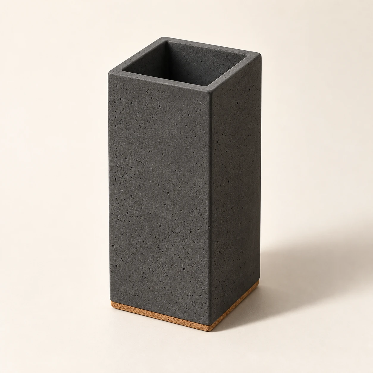 Monolith Tall Cup in Charcoal